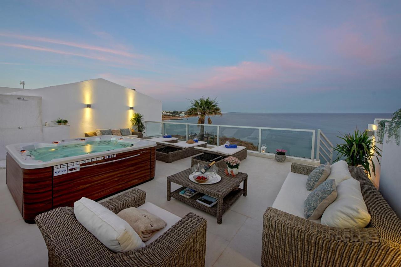 Casa Latino - Oceanfront - Luxury & Charming Villa- Jacuzzi At Rooftop By Dreamvillasalbufeira Zewnętrze zdjęcie