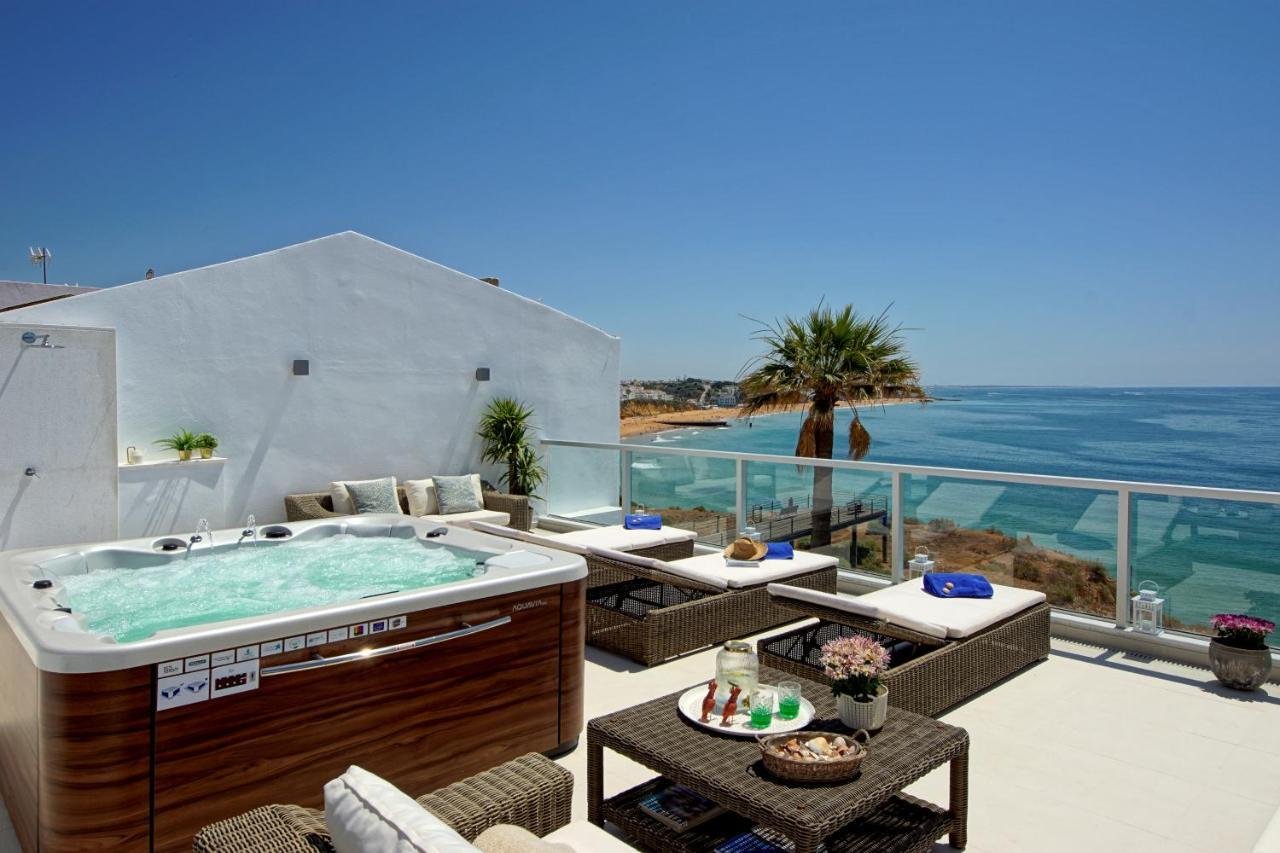 Casa Latino - Oceanfront - Luxury & Charming Villa- Jacuzzi At Rooftop By Dreamvillasalbufeira Zewnętrze zdjęcie